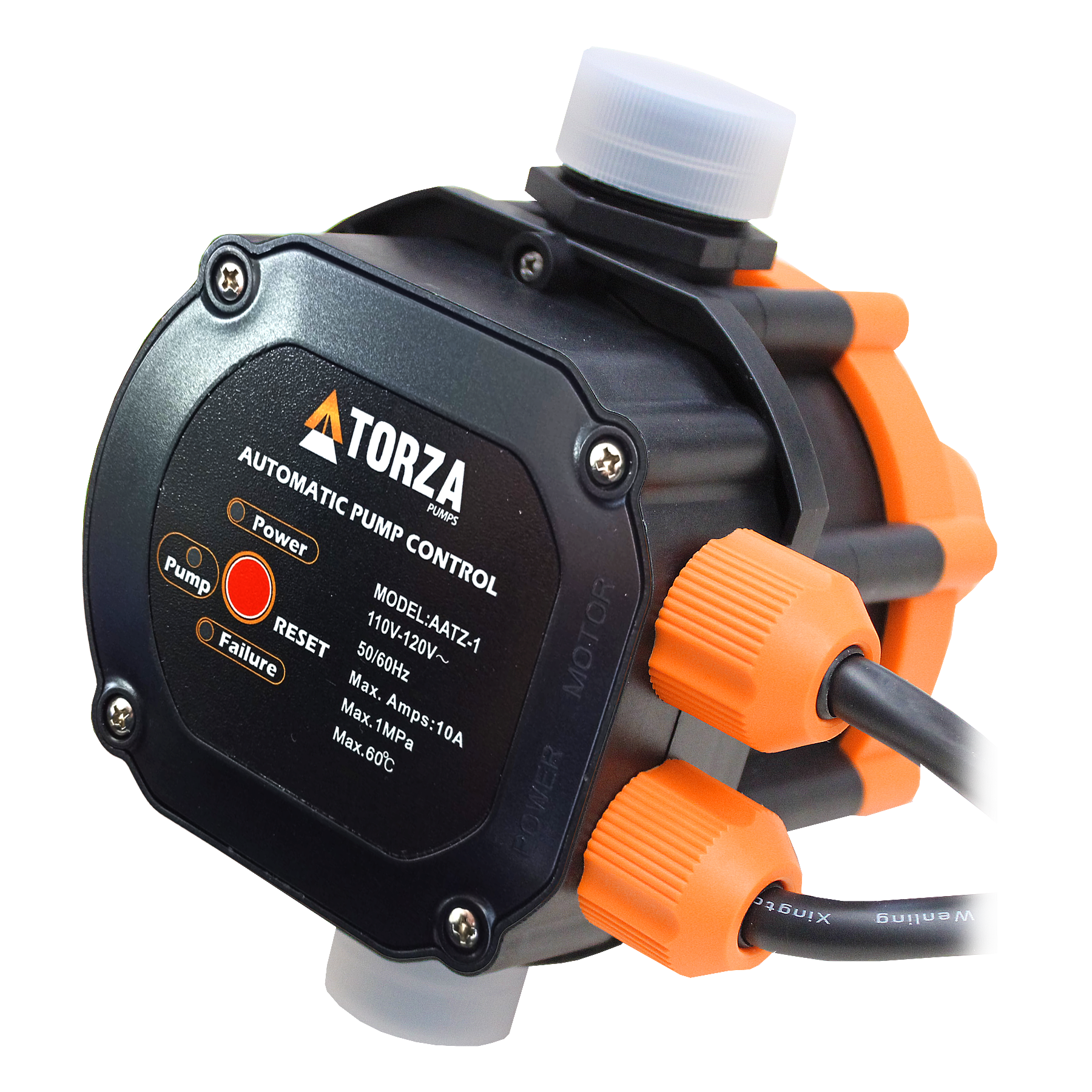 Arrancador Presurizador - Interruptor Electrónico de Presión - Encendido y Apagado Automático - 110V - 20A - TORZA