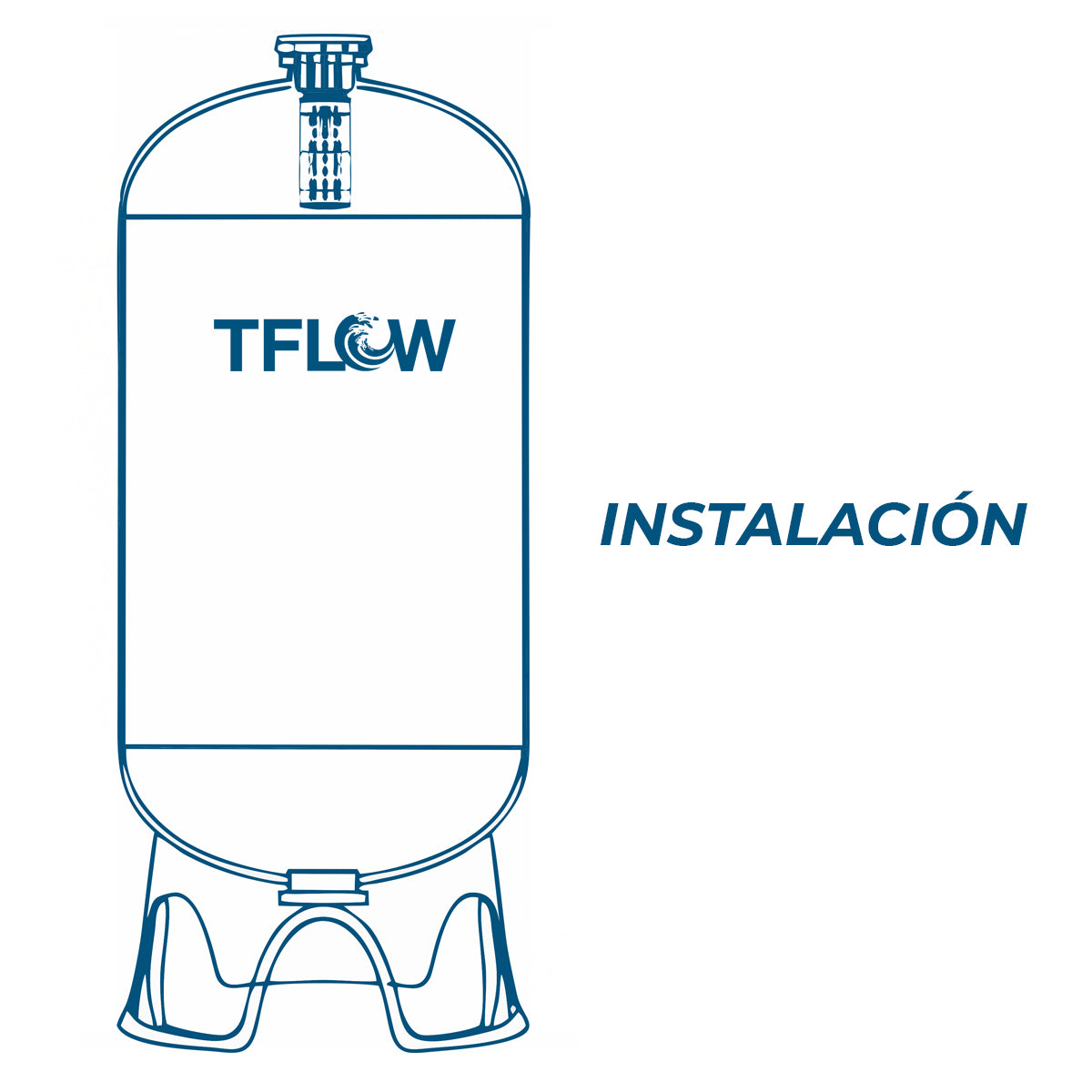 Cedazo Superior para Tanque - Conexión/Tubería - TFLOW