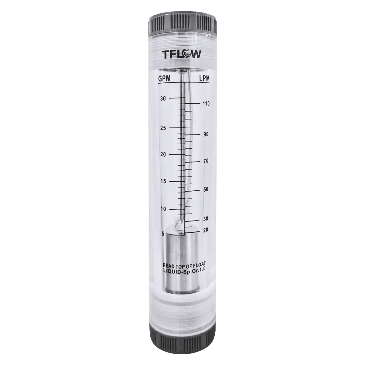 Flujómetro en Línea - 5 - 40 GPM de Rango - TFLOW