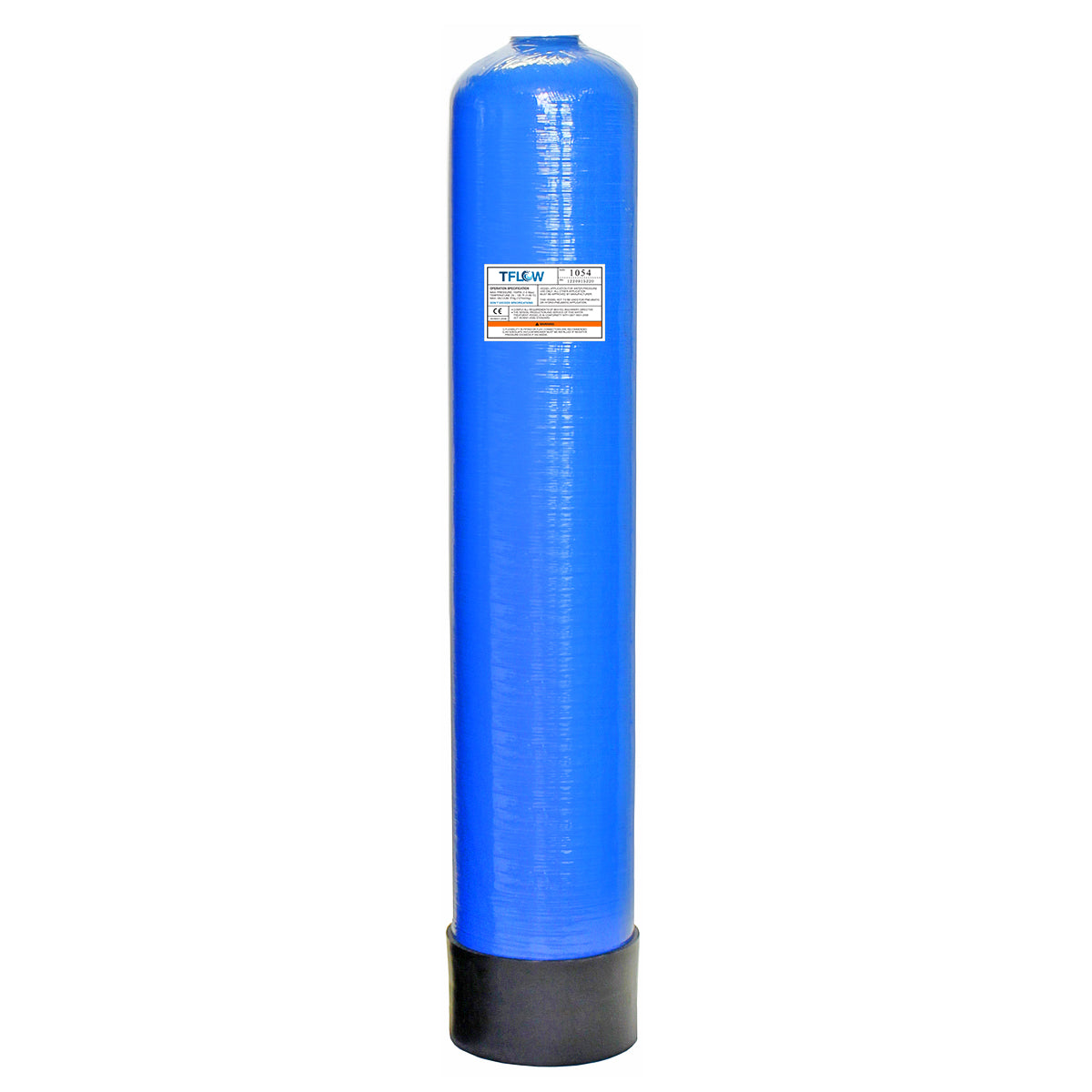 Tanque para Filtro - 13" x 54" - 3.7 ft³ - Fibra de Vidrio - 2.5" NPT - TFLOW