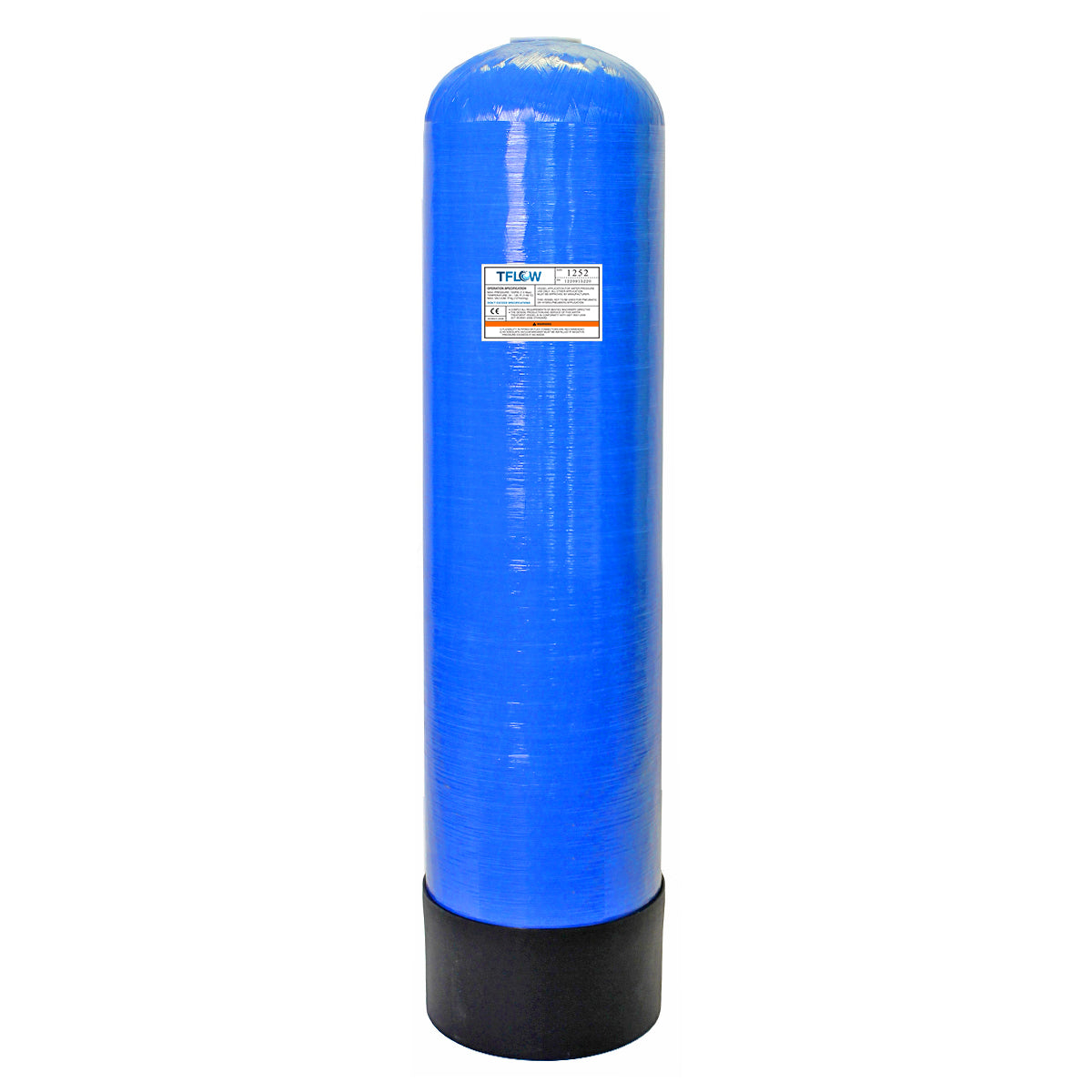 Tanque para Filtro - 14" x 65" - 5.1 ft³ - Fibra de Vidrio - 4" NPT - TFLOW