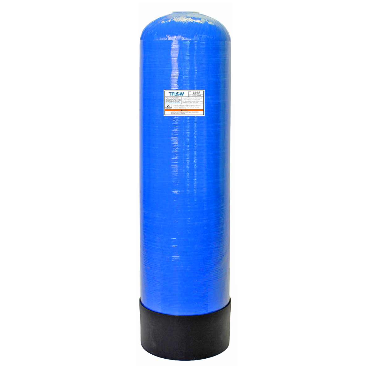 Tanque para Filtro - 18" x 65" - 8.8 ft³ - Fibra de Vidrio - 4" NPT - TFLOW