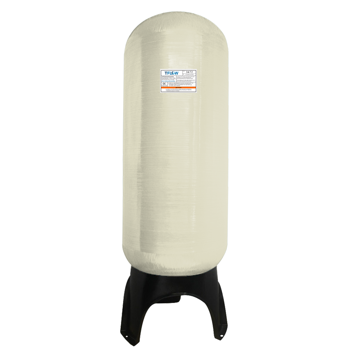 Tanque para Filtro - 36" x 72" - 35.2 ft³ - Fibra de Vidrio - 4" NPT - TFLOW