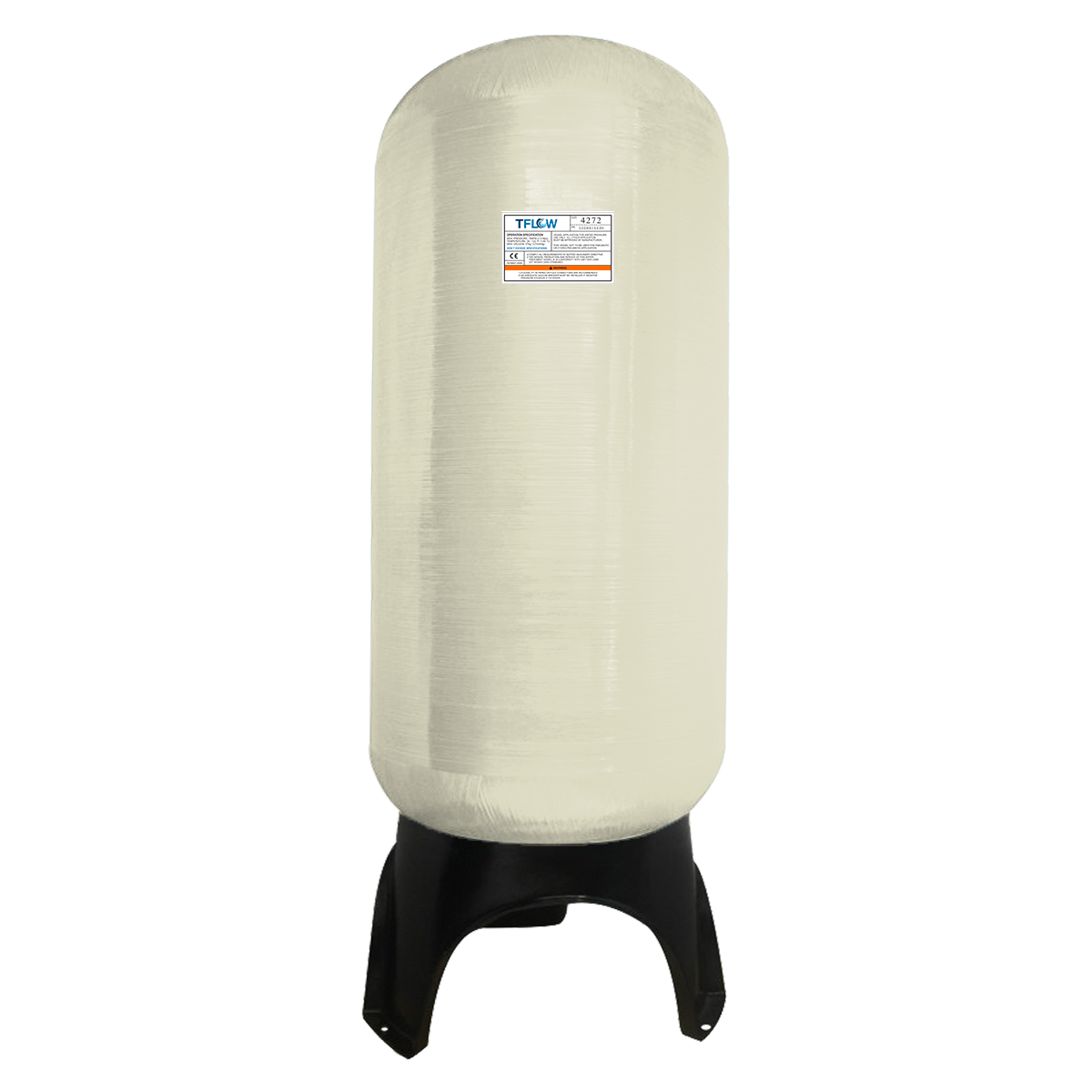 Tanque para Filtro - 42" x 72" - 46.1 ft³ - Fibra de Vidrio - 6" NPT - TFLOW