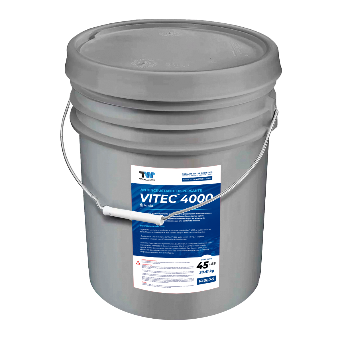 Anti-incrustante Dispersante - Vitec 4000 - 45 lbs (20.41 kg) - AVISTA