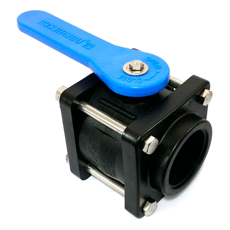 Válvula con Palanca - Polipropileno Reforzado - NORWESCO