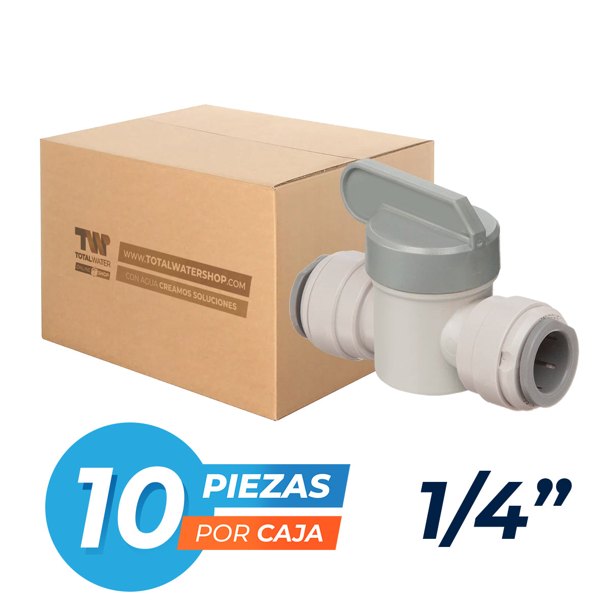 Paquete de Conexión Rápida Válvula de In-Line (Manguera → Manguera) - TFLOW
