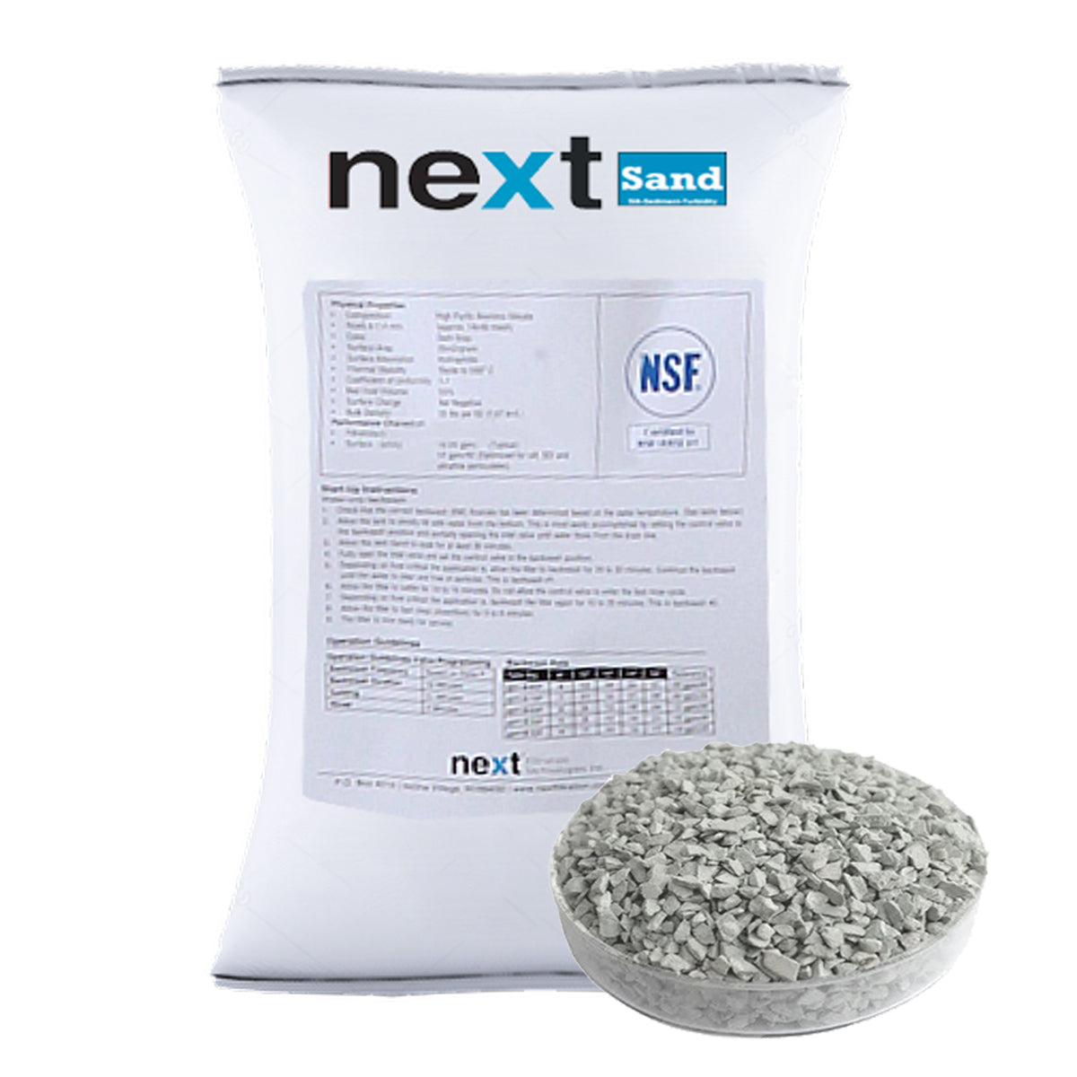 Zeolita para Sedimentos 1 pie³ NEXT SAND