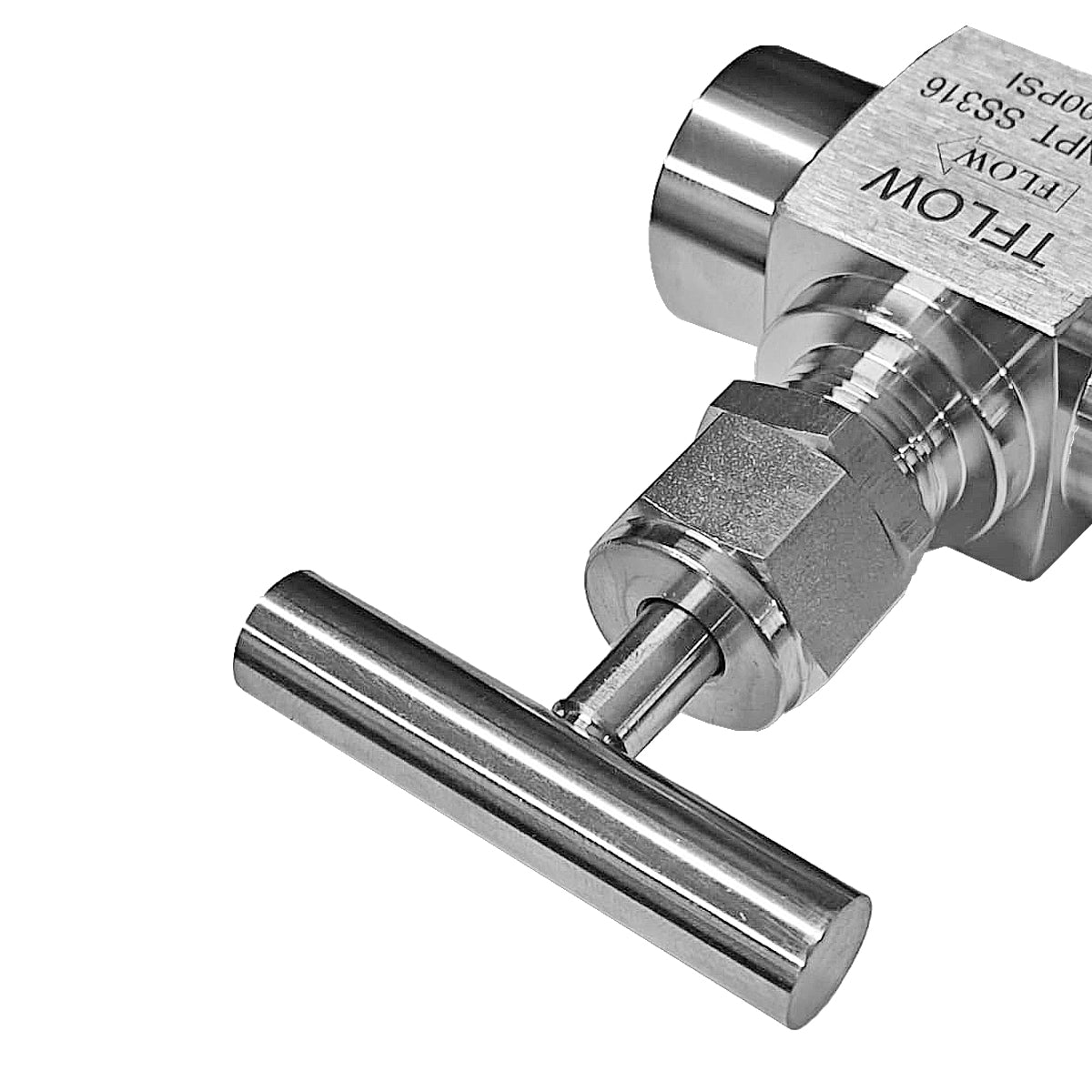 Válvula de Restricción - Acero Inoxidable 316 - 1/2" NPT - 300 Max. PSI - TFLOW