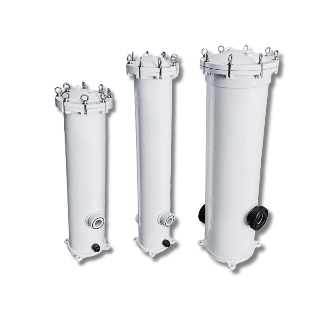 Multicartuchos de Fibra de Vidrio - 5 cartuchos - Brida 2" - TFLOW