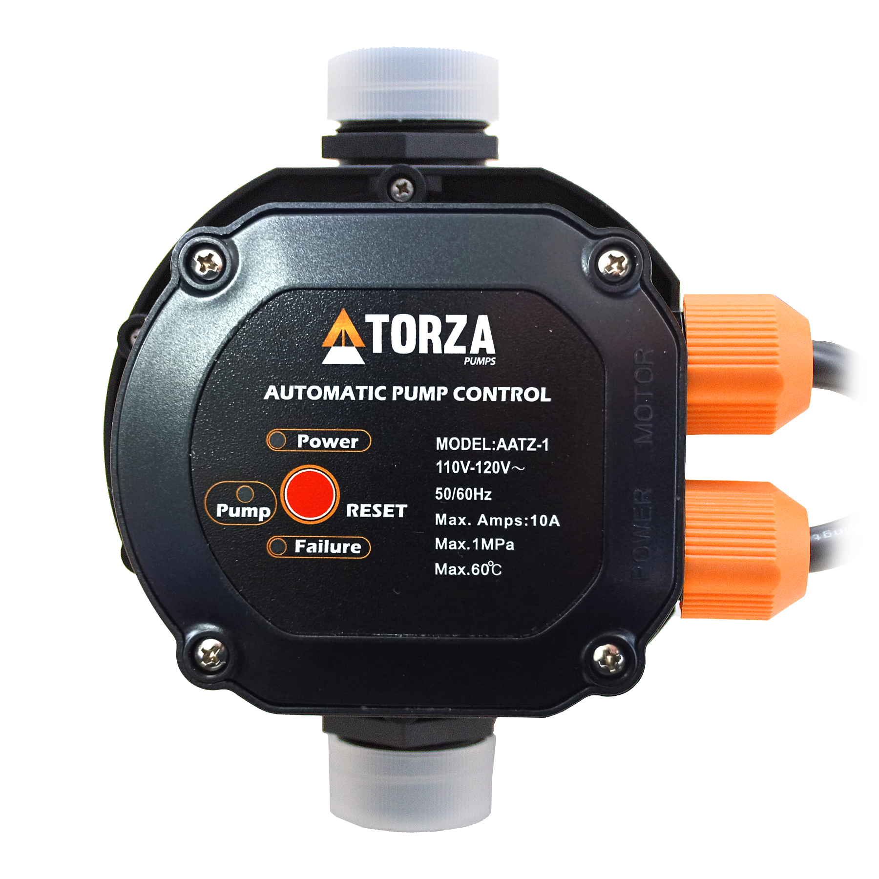 Arrancador Presurizador - Interruptor Electrónico de Presión - Encendido y Apagado Automático - 110V - 20A - TORZA