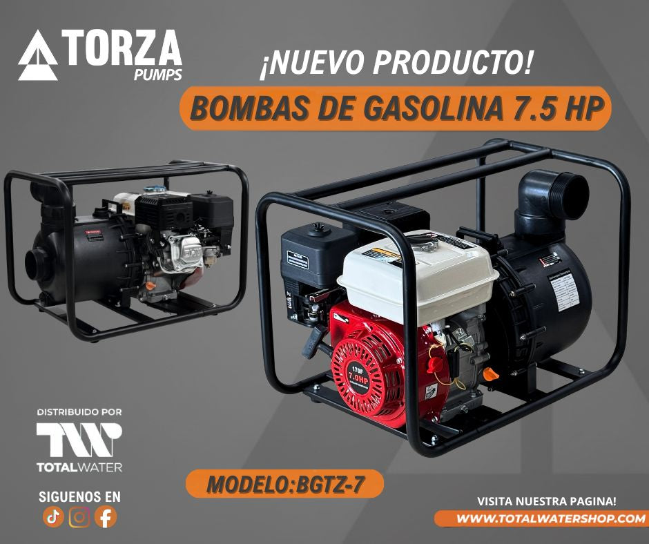 Bomba de Gasolina de 7.5 hp - TORZA
