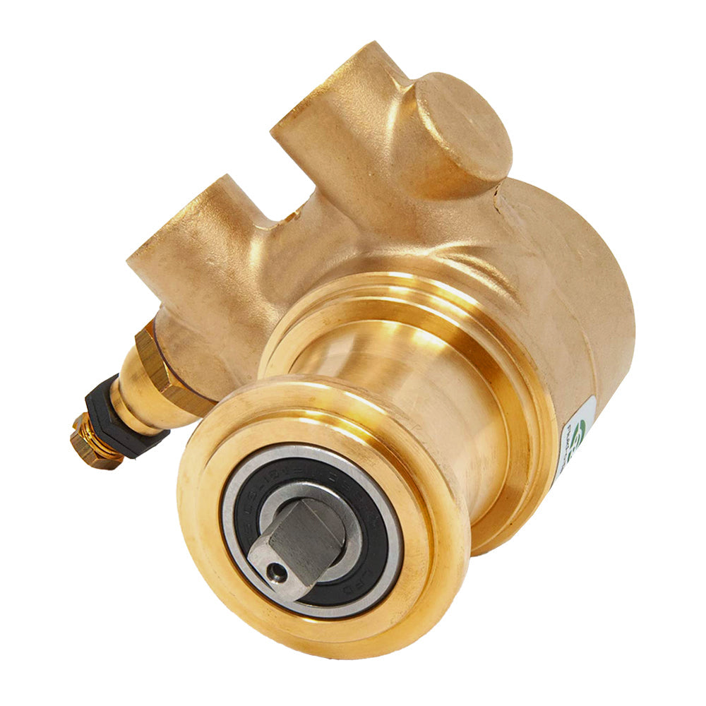 Bomba Rotativa de Bronce - 125 GPH - Conexión FPT de 3/8" - Fluid-O-Tech
