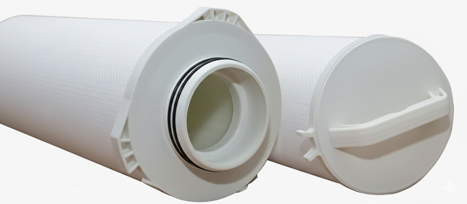 Cartucho de Alto Flujo Para Sedimento - 6.75" x 60" - Aplicaciones de Alto Flujo - 1 Micra - PRIMO FILTER