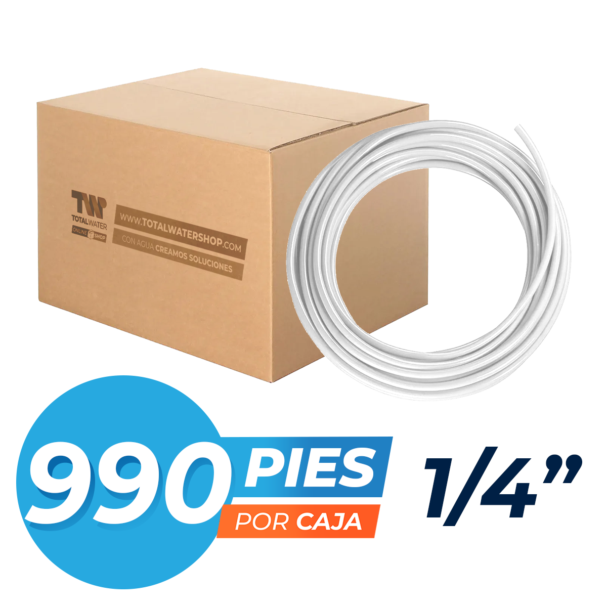 Manguera para Tubing - Blanca - TFLOW
