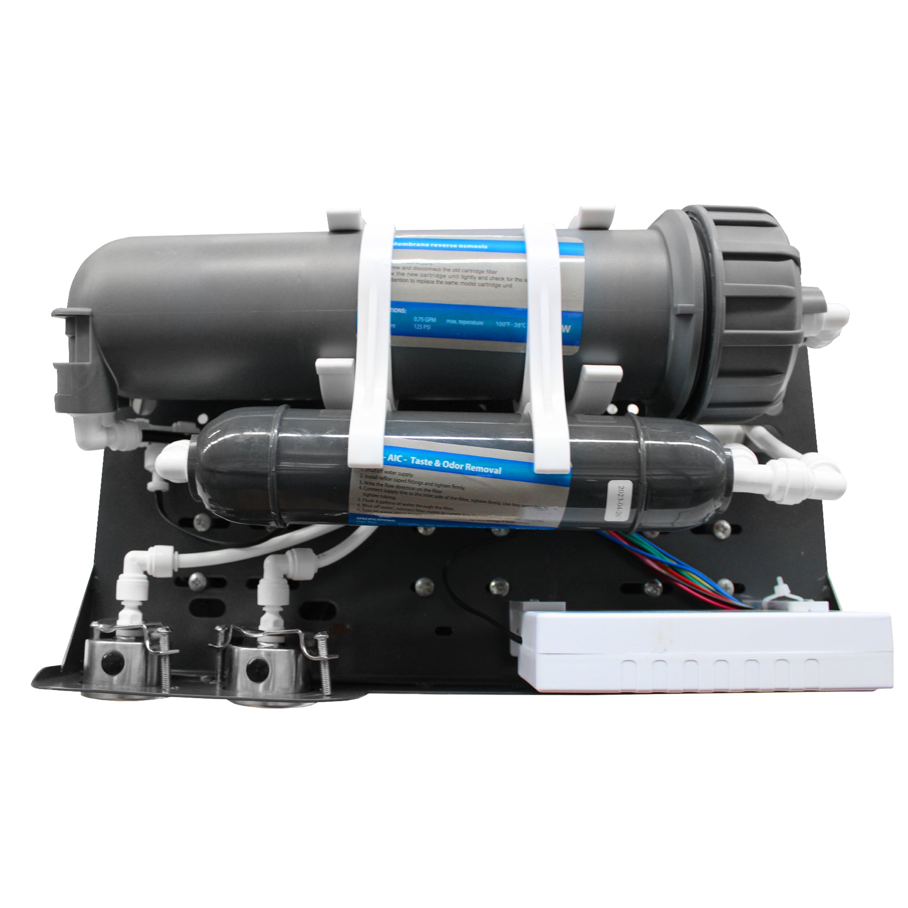 Sistema de Ósmosis Inversa de 5 Pasos - TFLOW - 400 GPD - Incluye Bomba