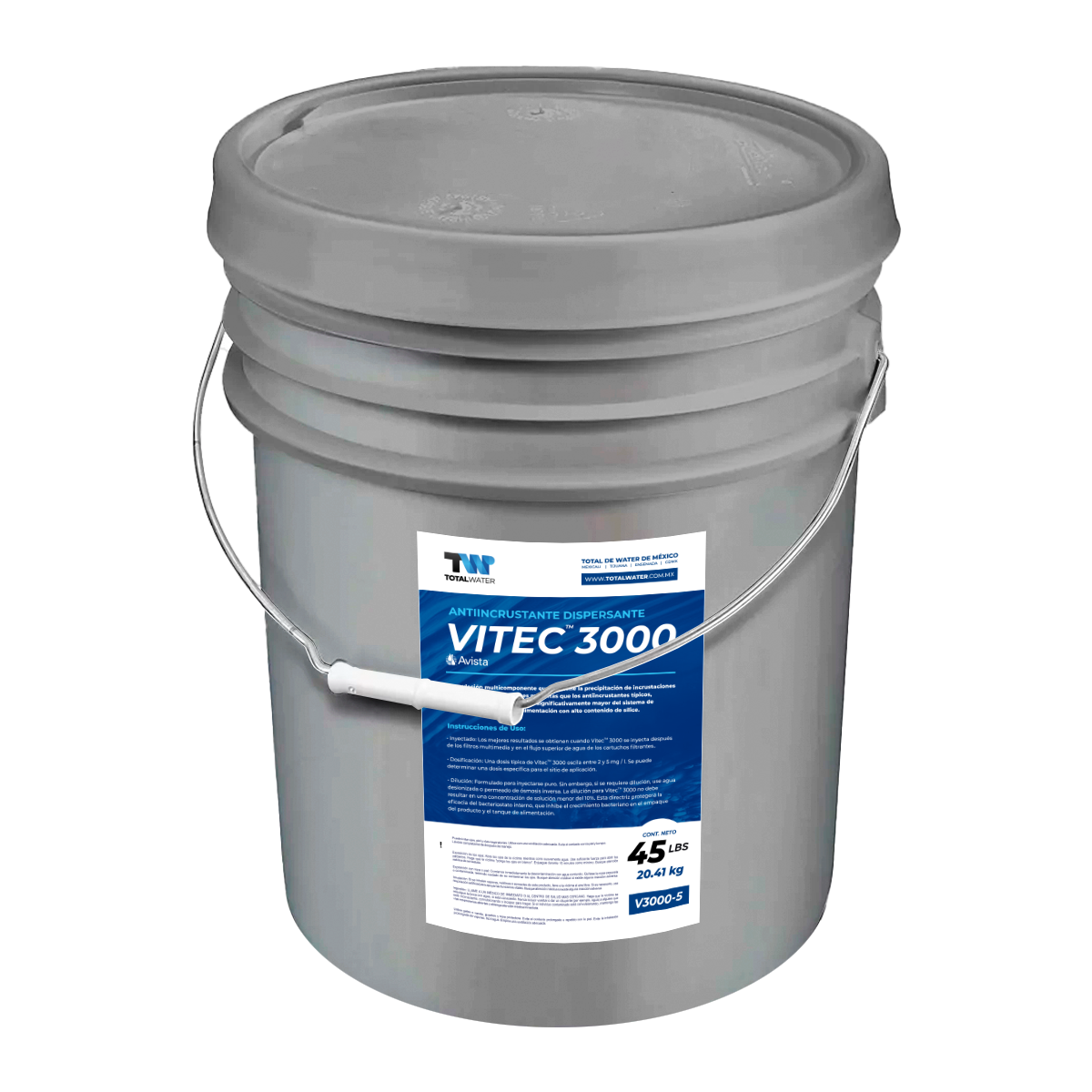 Anti-incrustante Dispersante - Vitec 3000 - 45 lbs (20.41 kg) - AVISTA