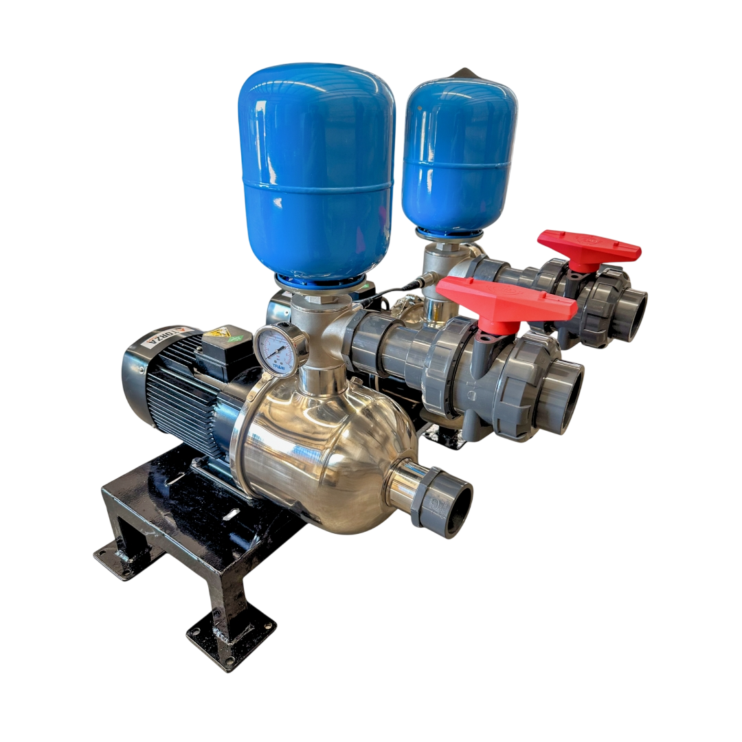 Sistema de presión constante duplex de 3 HP