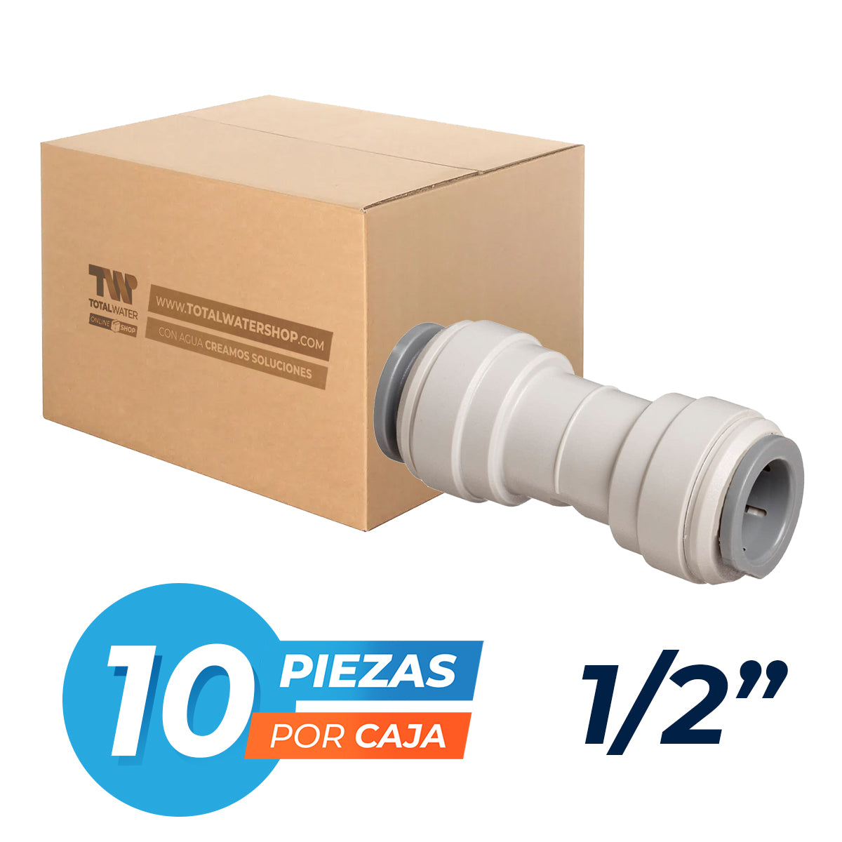 Paquete de Conexión Rápida In-Line (Manguera ←→ Manguera) - TFLOW