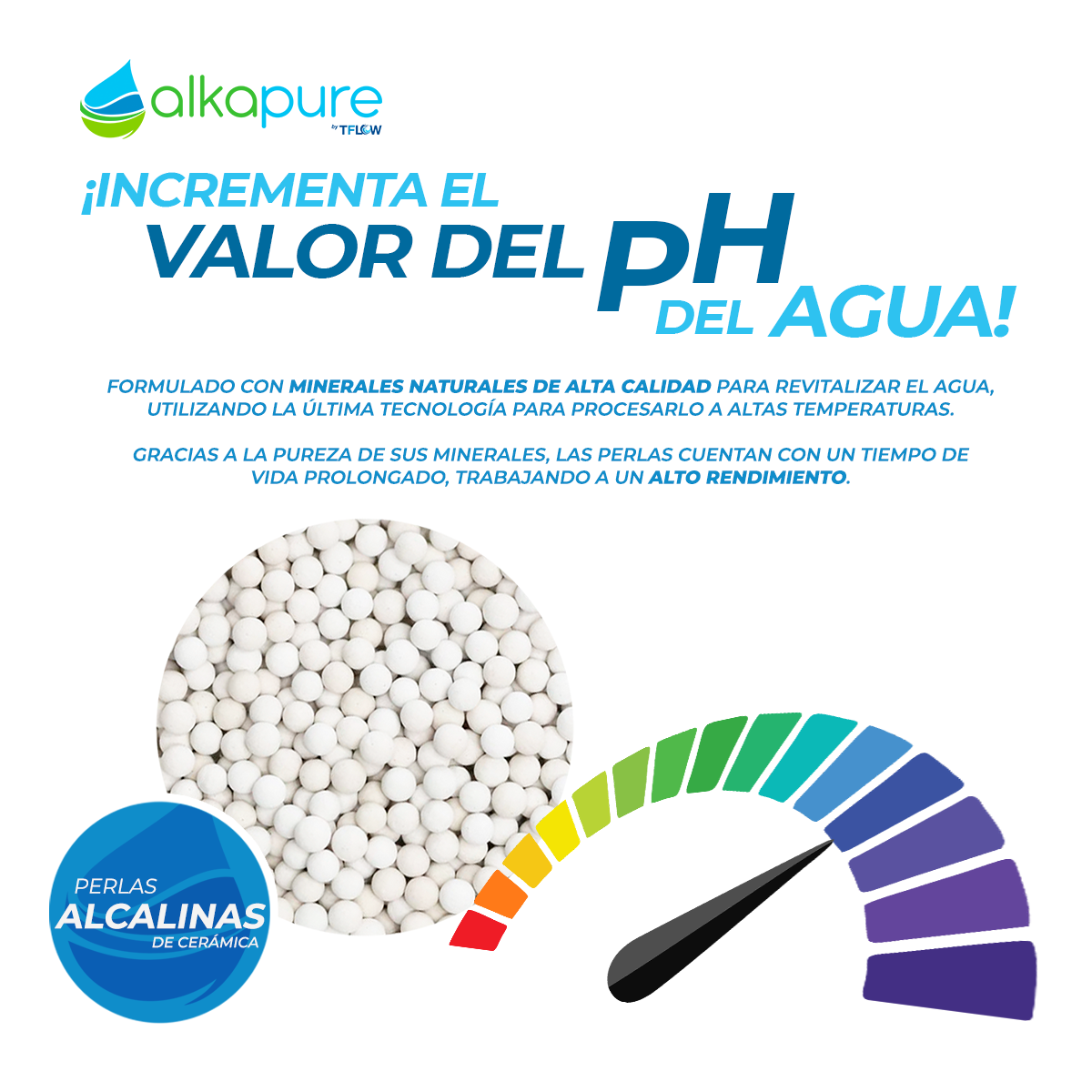 Perlas Alcalinas - 5 Kg - ALKA PURE