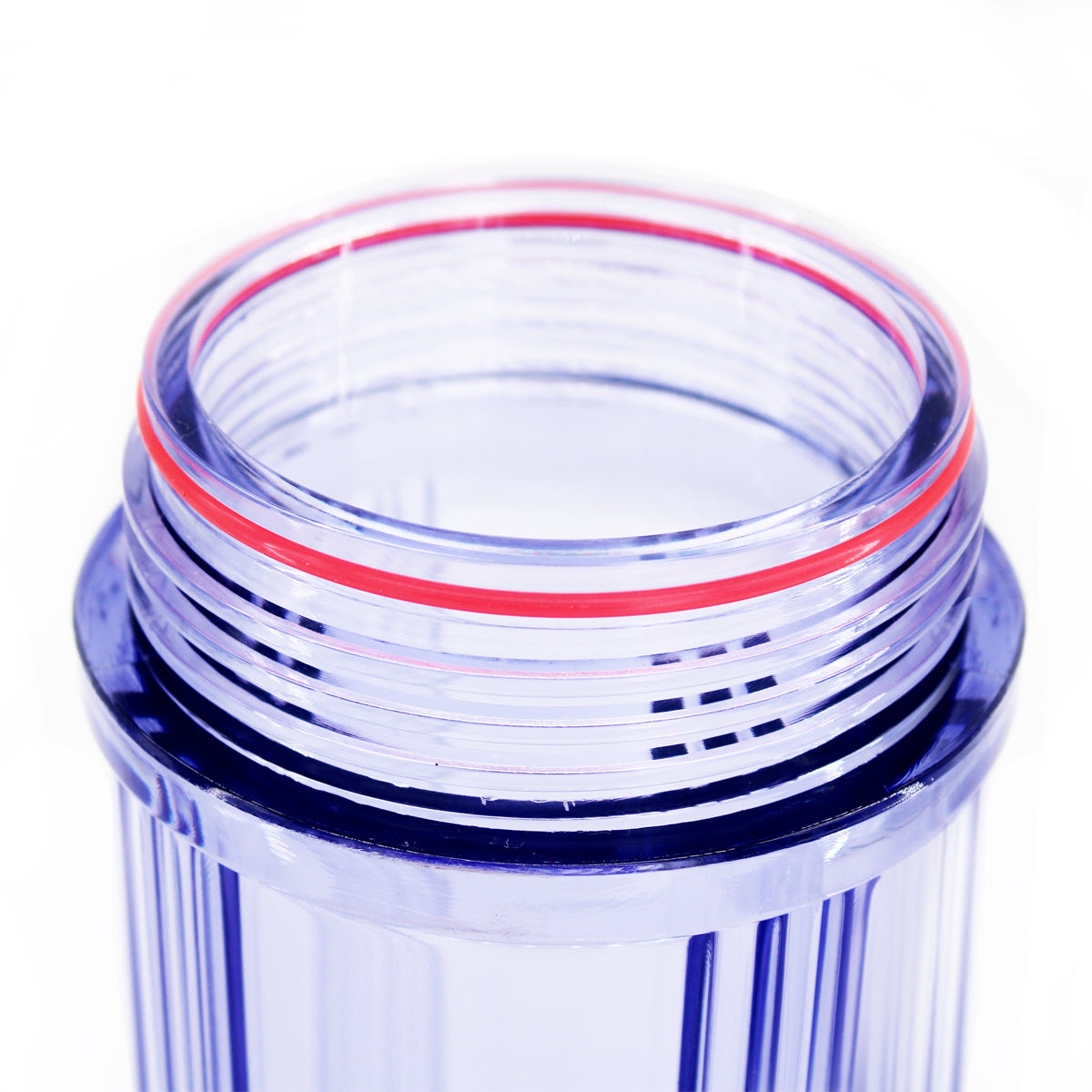 Portacartucho Transparente para Filtros 10" X 2.5" - Entrada 3/4" - TFLOW